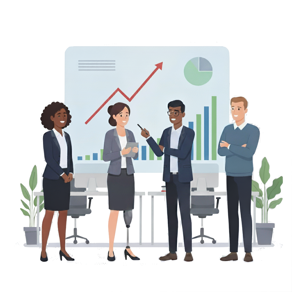 Data Storytelling Illustration